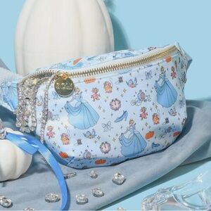 NWOT Stoney Clover Lane Cinderella Countdown to Midnight Classic Fanny Pack